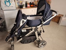 passeggino gemellare trio