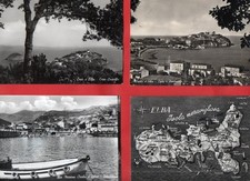 RIO MARINA CAVO - ISOLA ELBA-LOTTO DI 7 CARTOLINE D'EPOCA BN-LIVORNO-Vedi foto