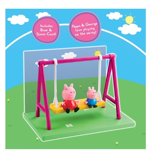 Peppa pig playset parco giochi - peppa,