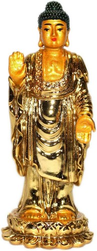 Enlightened standing buddha - enlightened,
