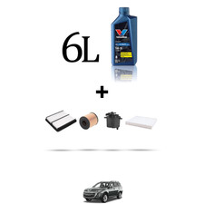 HOFFCAR Kit tagliando 4 FILTRI