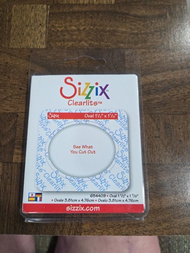 Sizzix clearlits ovale - clearlits, #654409