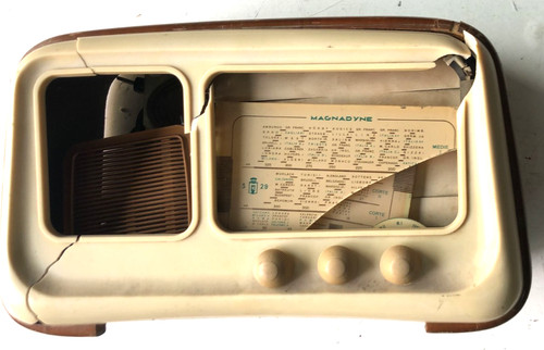 Magnedyne radio epoca - radio, anni