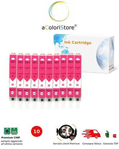 Cartucce per canon pixma - 10,
