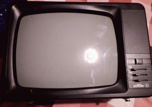 Televisore bianco nero - in,