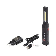 Lampada Led Torcia Ricaricabile da Lavoro Officina 250lm - WÜRTH 0827940117