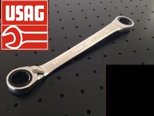 CHIAVE POLIGONALE DOPPIA A CRICCHETTO STELLA CHIAVI COMBINATE USAG POLIG. 255 K