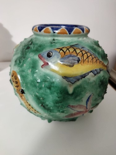 Vaso ceramica lieto - lieto, amalfi