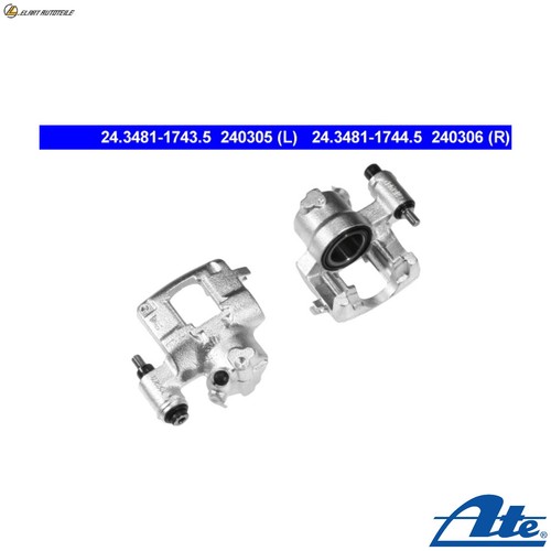 Pinza freno 3481 - 24.3481-1744.5, per