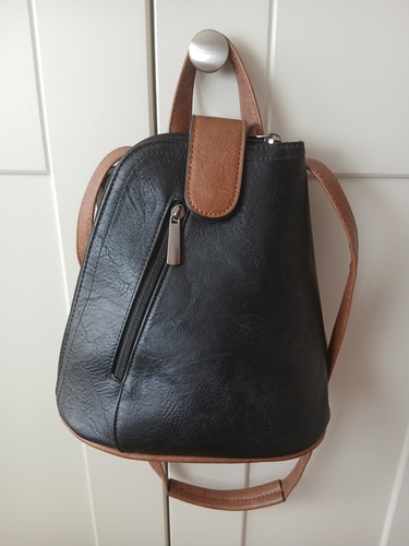 Mini zaino donna nero - , marrone