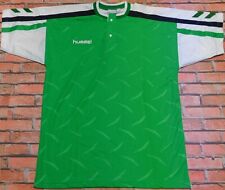 HUMMEL MAGLIA CALCIO SHIRT MAILLOT  NOLEL VINTAGE MADE IN ENGLAND (245) tg. XL
