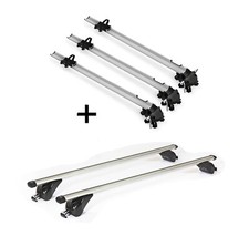 3x Portabici Bike Pro + Barre