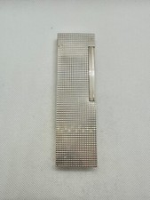Accendino vintage S.T Dupont Ligne 1, placcato in argento