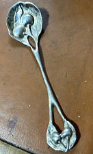 Cucchiaino per formaggiera in argento massiccio