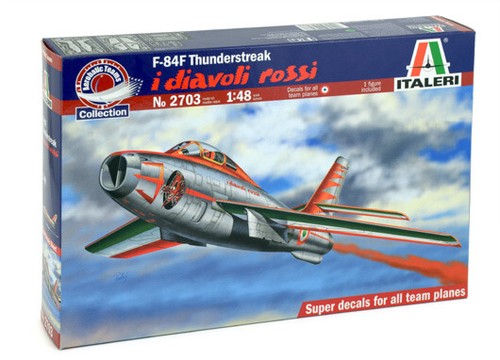 Italeri 2703 f 84f - italeri, f-84f