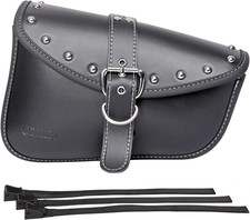 Borse Da Sella per Moto Laterali - Borse Laterali Softail PVC in Pelle per Harle