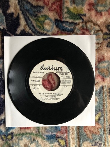 Vinile giri canto - giri,