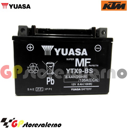 Ytx9 batteria yuasa ktm - ,
