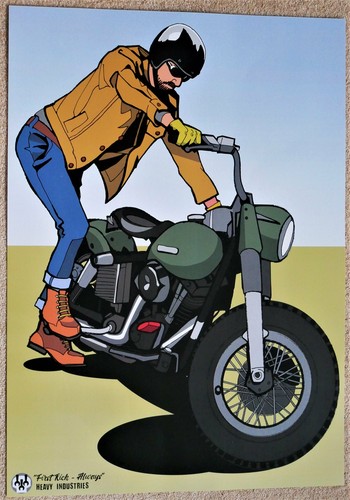 Poster first kick - "first, kick"