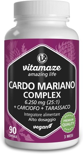 Complesso cardo mariano 6000mg - mariano,