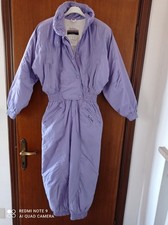 Donna Tuta Da Sci Intera Taglia 42 Viola