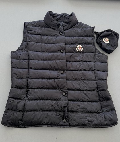 Gilet piumino moncler nero - gilet,
