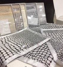 Tris centrini 3 pezzi in raso