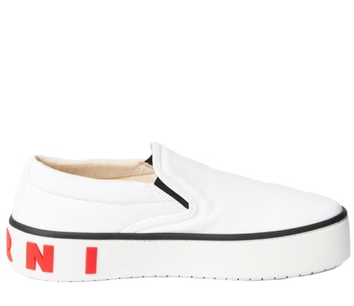 Marni logo slip - slip-on, sneakers