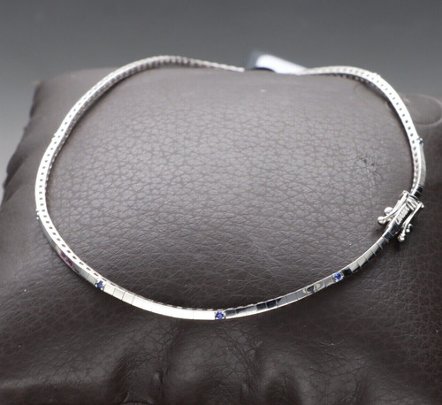 Bracciale zancan con zaffiri - bracciale,