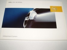 Manuale di istruzioni Opel Infotainment System CDC40 Opera, 08/2006 (nuovo)