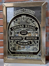 Specchio pubblicitario serigrafato - Chivas Regal 12 years old - Mirror painting