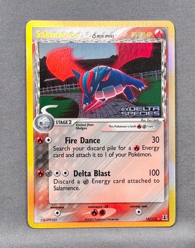 Reverse holo salamence - reverse,