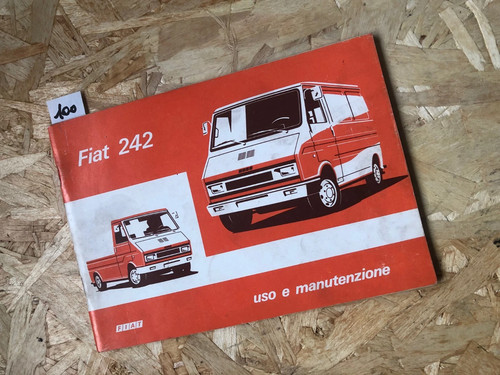 Fiat 242 manuale - fiat,