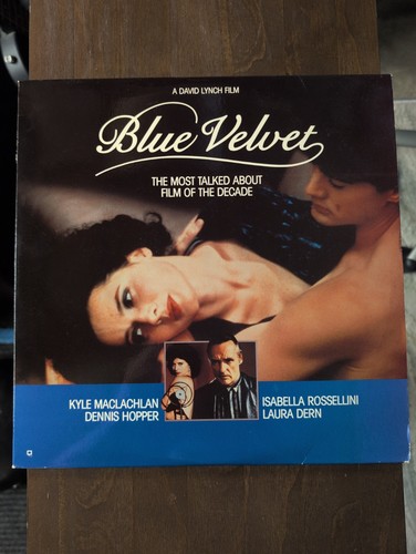 Blue velvet laserdisc david - velvet,
