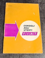 CONSIGLI AGLI UTENTI FIAT