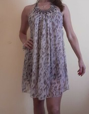 Abito Miss Lou,fantasia etnico con pietre,ottima vestibilità 