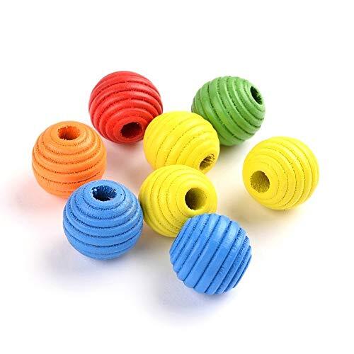 Perlin perle legno colorate - perle,