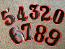 Numeri targa corsa BMX Falcon