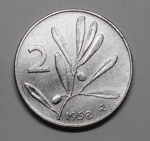 Repubblica italiana lire - 2,