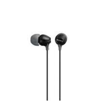 Sony MDR-EX15LP Cuffia Auricolare In Silicone Nero