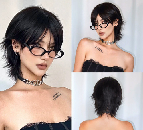 Parrucche capelli sintetici