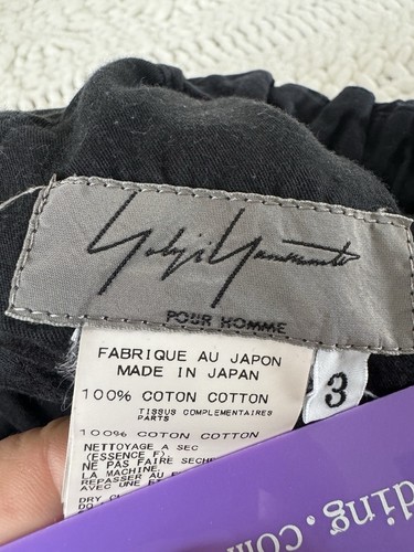 Pantaloni harem yohji yamamoto - pantaloni,