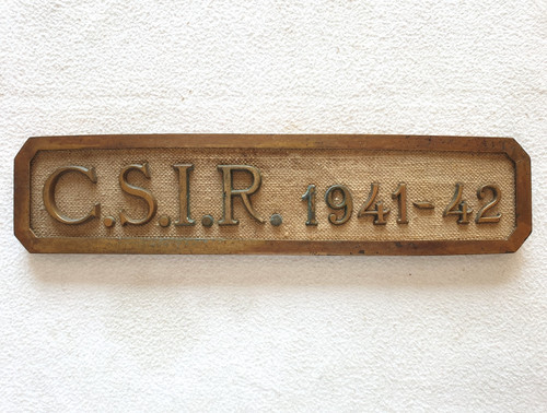 Targa commemorativa ww2 corpo - commemorativa,