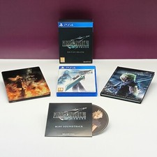 Final Fantasy VII 7 Remake Deluxe Edition PS4 Come Nuovo da Collezione FF7