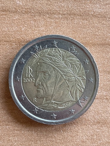 Moneta euro dante alighieri - 2,