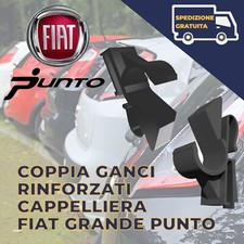 Fiat Grande Punto Coppia Ganci Cappelliera Bagagliaio DX+SX Ricambio Rinforzato