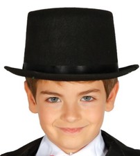 Cappello a cilindro nero tuba per bambino