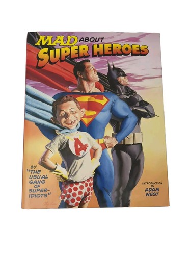 Mad about super heroes - mad,