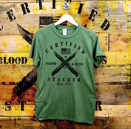 Combat knife shirt army - t-shirt,