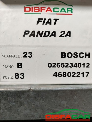 Centralina abs fiat - centralina, panda